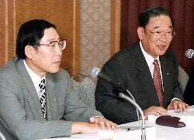 Toyota's new president meets press